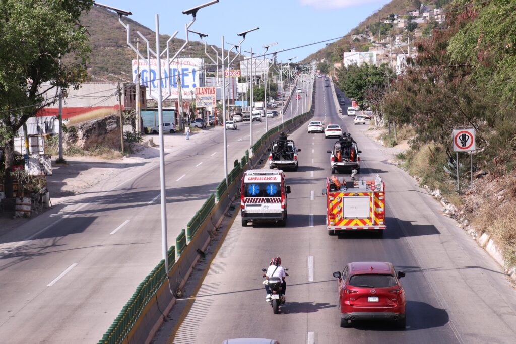 Operativo de la Policía y Tránsito Estatal