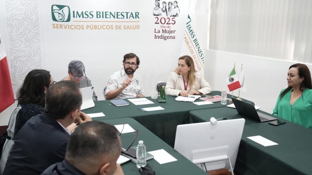 La titular de la Secretaría de Salud, Alondra García Carbajal, se reunió con el Director General del IMSS-Bienestar, Alejandro Svarch.