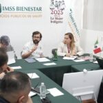 La titular de la Secretaría de Salud, Alondra García Carbajal, se reunió con el Director General del IMSS-Bienestar, Alejandro Svarch.