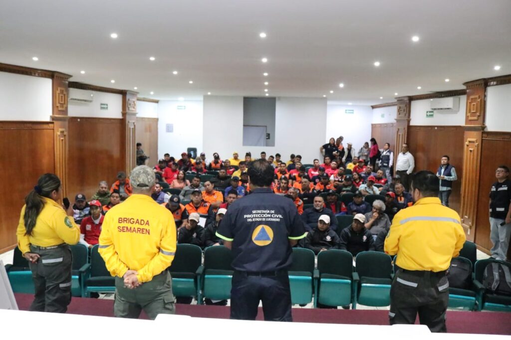 En Guerrero se impulsan estrategias preventivas y de atención para la temporada de incendios 2025
