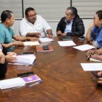 Francisco Rodríguez Cisneros encabezó una mesa de trabajo con integrantes del Sindicato de Trabajadores Democráticos de la Comisión de Infraestructura Carretera y Aeroportuaria del Estado de Guerrero