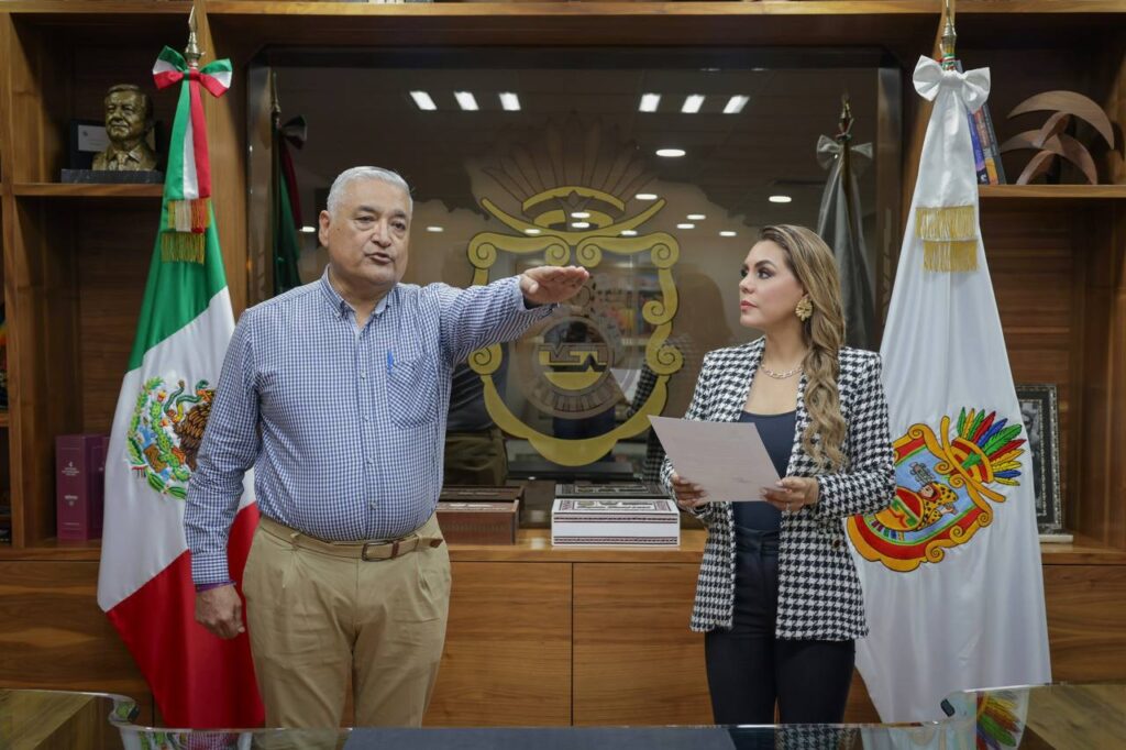 Evelyn Salgado nombra a Ricardo Castillo Peña como nuevo titular de la SEG
