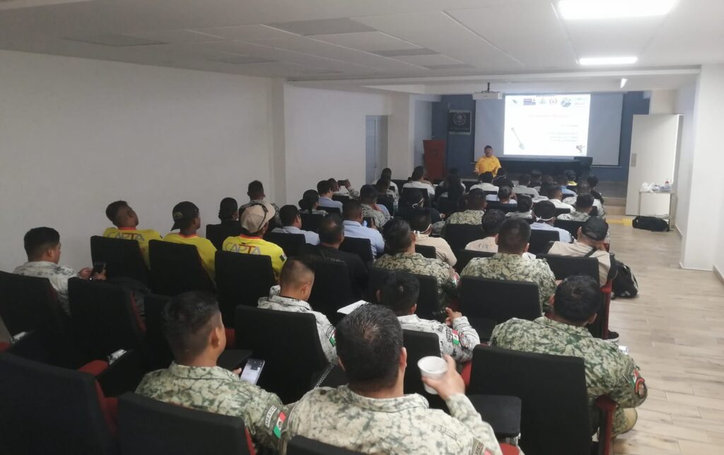 Imparte la Semaren Guerrero cursos de prevención y combate de incendios a brigadistas
