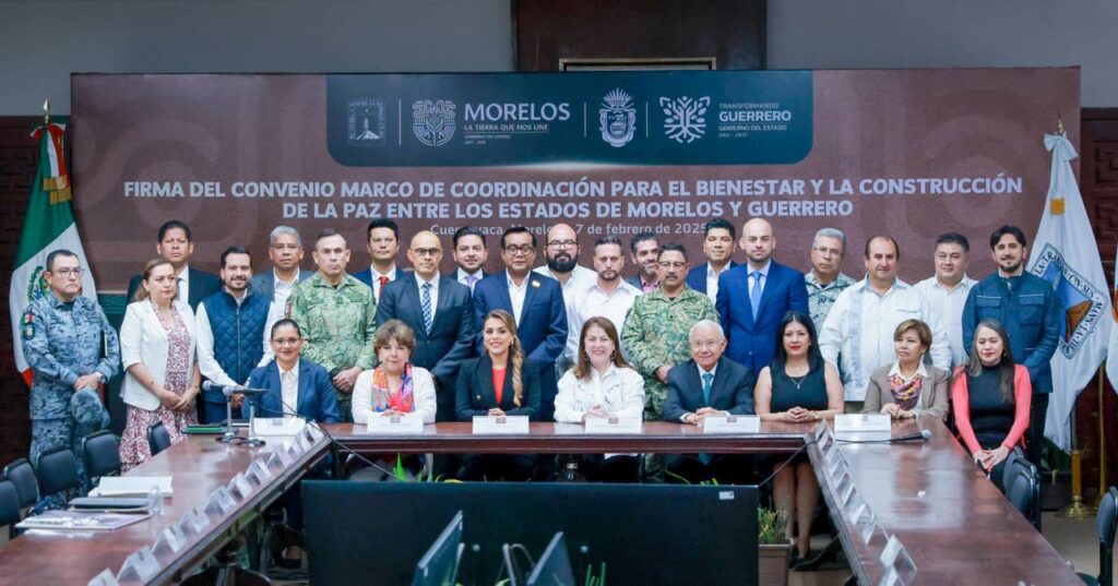 Guerrero y Morelos suman esfuerzos por la paz, el desarrollo y el bienestar