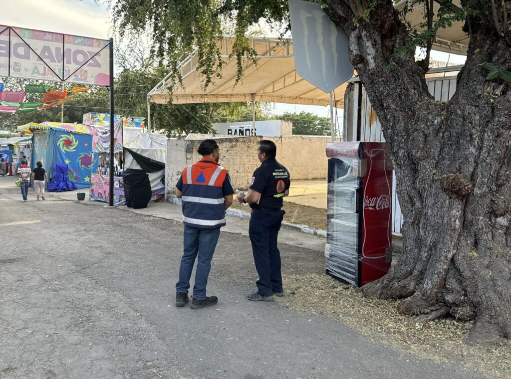 Supervisa personal de inspección de la SGIRPCGRO condiciones de seguridad en instalaciones de la Feria de Iguala
