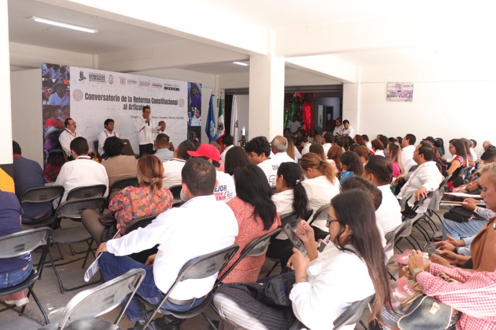 Realiza Gobierno del estado y CDHEG Conversatorio sobre la Reforma Constitucional del artículo 2 °, en la Semana Jurídica 2025