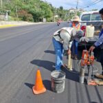 Los trabajos de la avenida Escénica se supervisan de manera constante para entregar una vía moderna y funcional por el gobierno estado