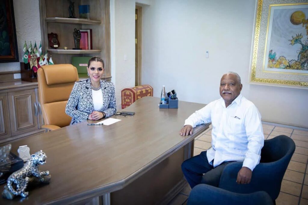 La gobernadora Evelyn Salgado Pineda sostuvo una reunión de trabajo con el Coordinador Técnico