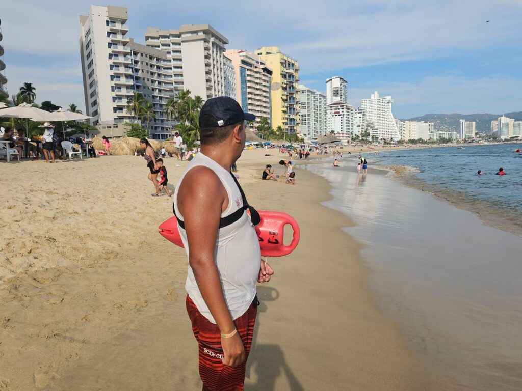 SGIRPCGRO no reporta variaciones en el nivel del mar en las costas de Guerrero