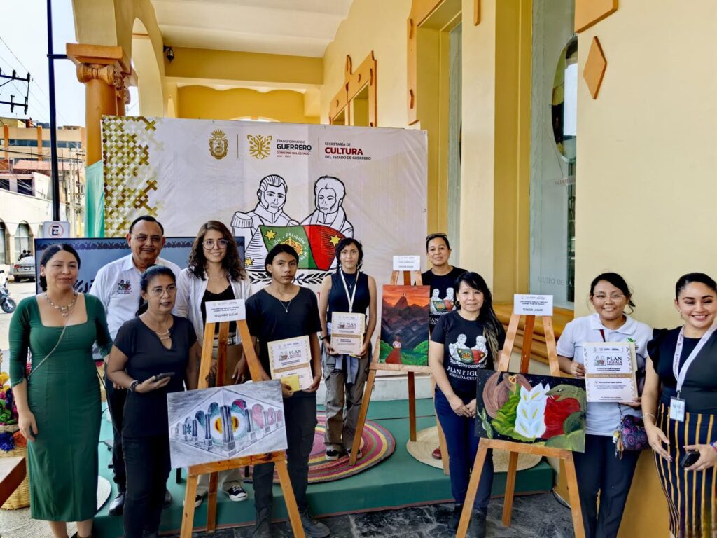 Premian a ganadores del Primer Concurso de Dibujo y Pintura Juvenil “Plan de Iguala”