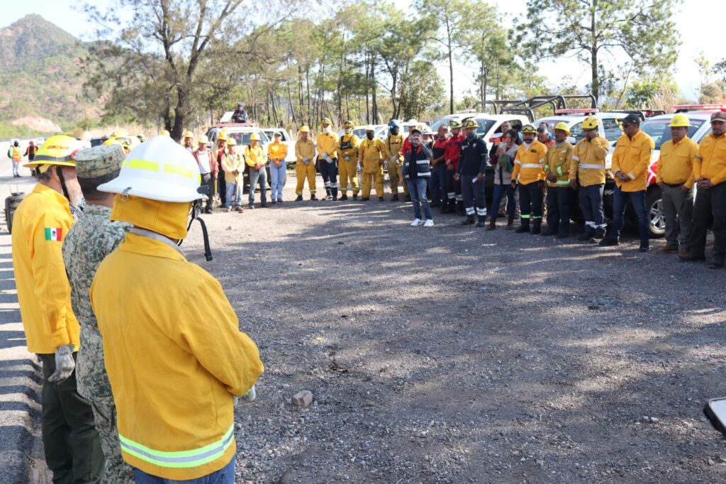 Gobierno de Guerrero inicia actividades físicas de prevención para la temporada de incendios forestales