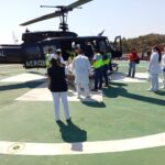 Traslada la SSG vía aérea a paciente embarazada de Ayutla a Acapulco para recibir atención médica urgente 