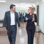 Evelyn Salgado Pineda se reunió con el director general de la Comisión Nacional del Agua