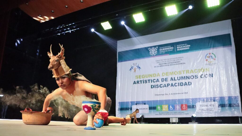 La educación inclusiva es una realidad en Guerrero con la Segunda Demostración artística de estudiantes con discapacidad