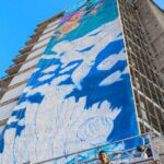 Destacan muralistas la resiliencia y el espíritu guerrero de los acapulqueños