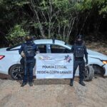 FUERZAS DE SEGURIDAD RECUPERAN VEHÍCULO CON REPORTE DE ROBO EN PETATLÁN