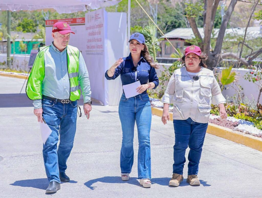 Supervisa Evelyn Salgado avances en la rehabilitación integral del río Huacapa de Chilpancingo