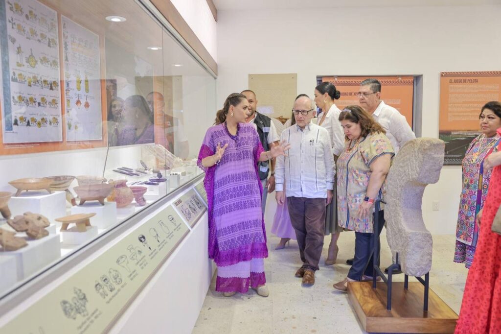 Inaugura Evelyn Salgado la rehabilitación del Museo Arqueológico de la Costa Grande