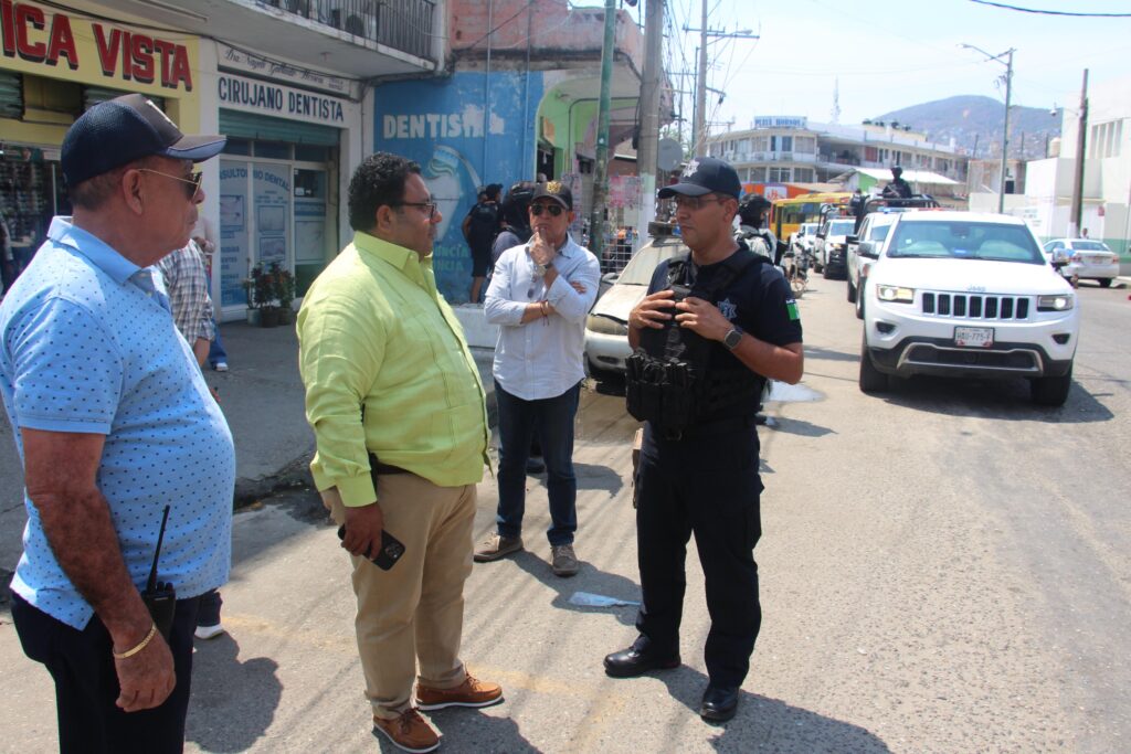 Gobierno federal y estatal fortalecen recorridos para brindar seguridad en sitios de transporte público en zonas de Acapulco