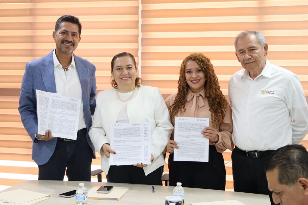 Firman SSG y presidentes municipales convenio para uso de inmuebles de salud sustituidos