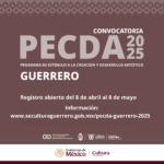 Convocatoria PECDA Guerrero 2025