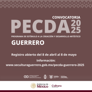 Convocatoria PECDA Guerrero 2025