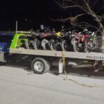 Tránsito estatal remite 10 motocicletas al corralón mediante el operativo “Casco Seguro”