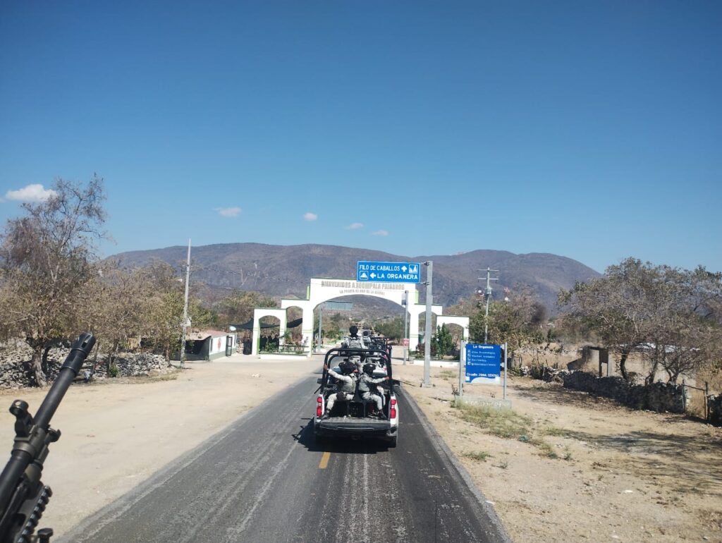 Implementan fuerzas de seguridad operativos especiales en Yextla