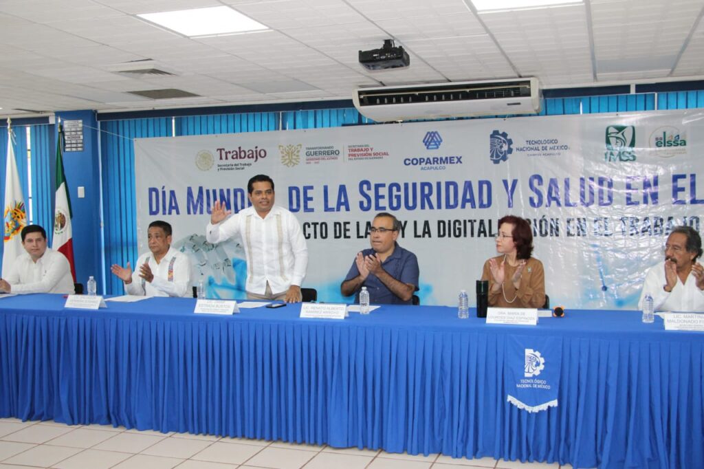 Conmemoran el Día Mundial de la Seguridad y Salud en el Trabajo en Acapulco
