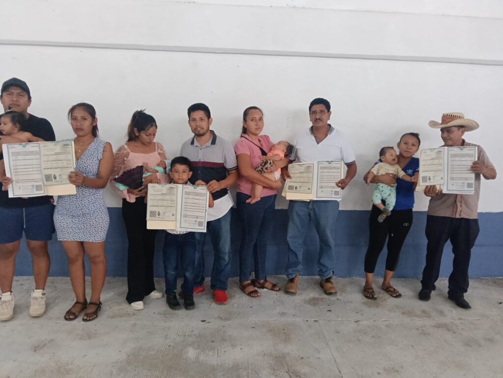 Registro Civil realizó en el municipio de Tecoanapa la Campaña Itinerante de Servicios 2025
