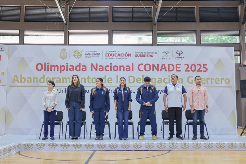 Evelyn Salgado abandera a 390 atletas de alto rendimiento que participarán en la Olimpiada Nacional CONADE 2025