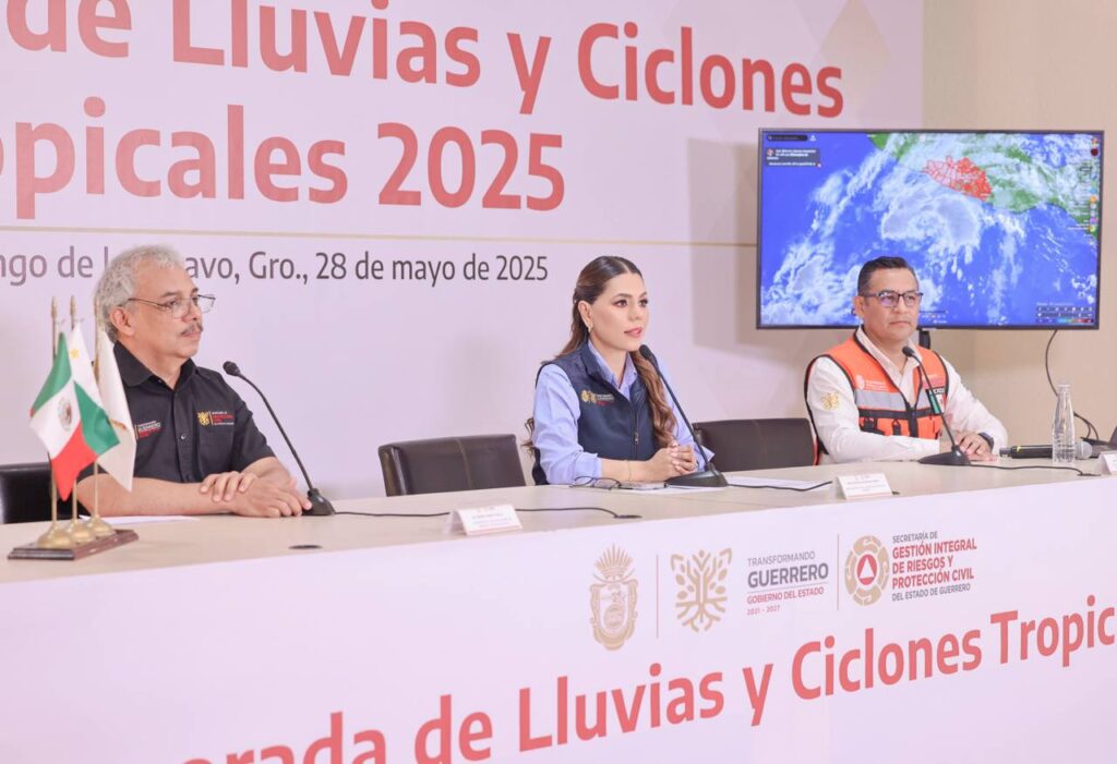 Pronostican lluvias fuertes a muy fuertes para Costa Grande y La Sierra por baja presión en el Pacífico