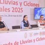 Pronostican lluvias fuertes a muy fuertes para Costa Grande y La Sierra por baja presión en el Pacífico