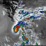 La SGIRYPCGRO informa sobre la presencia de lluvias a causa de un canal de baja presión en las próximas horas