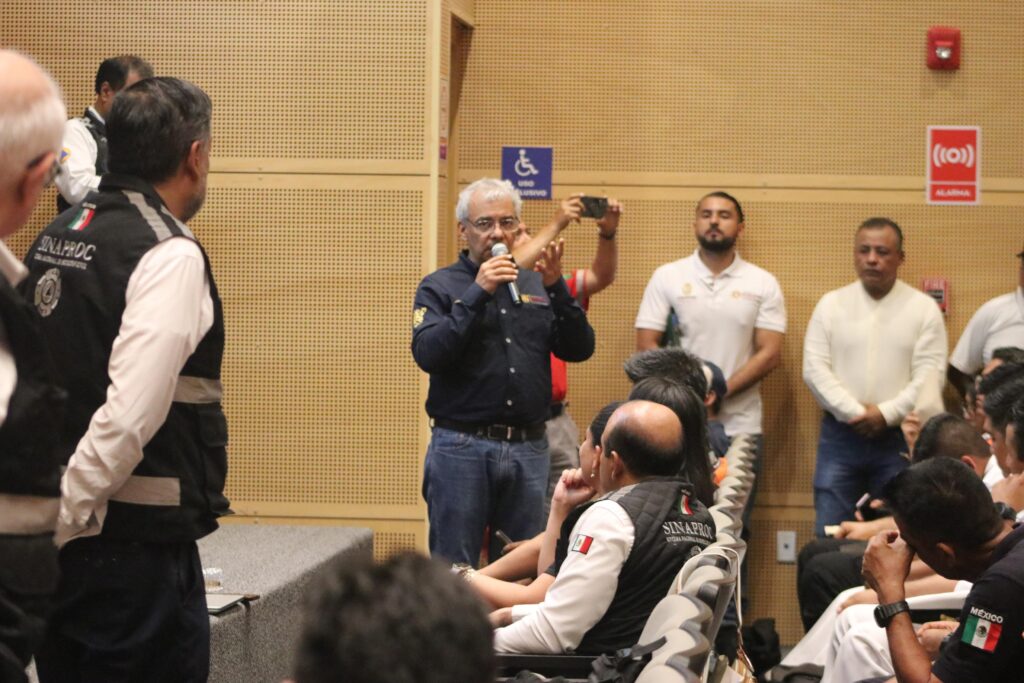 Gobierno federal y estatal brindan capacitación a municipios costeros para la atención de emergencias durante temporada de lluvias