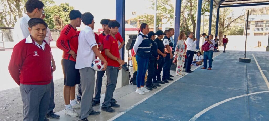 Realiza SSP Guerrero actividades de prevención social del delito con estudiantes del CBTIS 134 de Chilpancingo