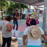 Jornada de brigadeo en la Colonia Renacimiento de Acapulco