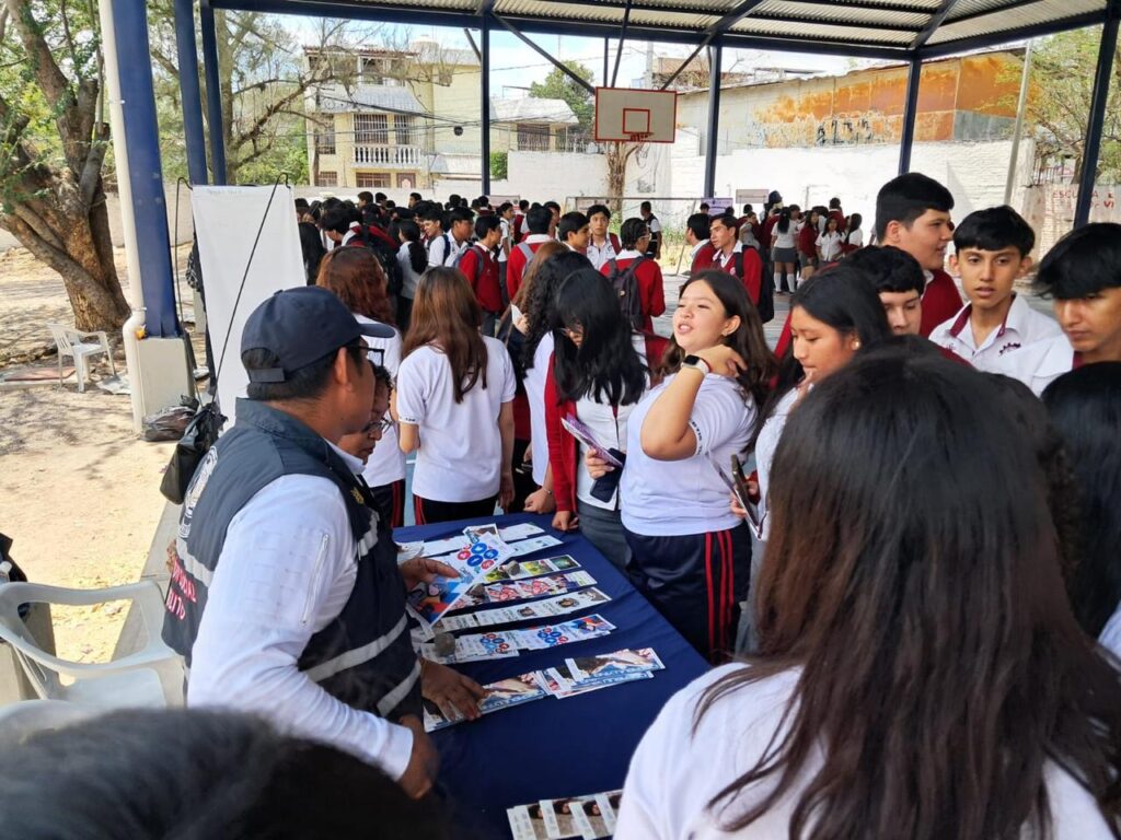Promueve SSP Guerrero entornos escolares seguros a través de acciones preventivas en Chilpancingo