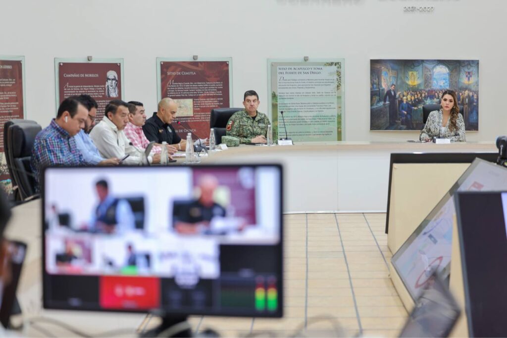 Compromiso firme con la seguridad, desde la Mesa de Coordinación para la Paz en Guerrero