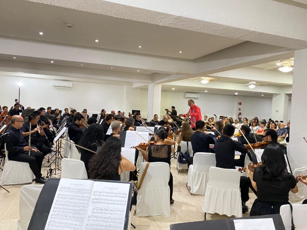 La Filarmónica de Acapulco realiza concierto con causa para apoyar a las familias afectadas por el Huracán “Erick”