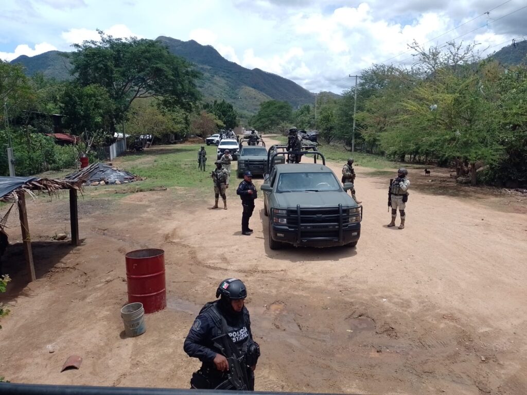 Se mantiene despliegue operativo de seguridad en la Sierra de Guerrero tras el reporte de ataque