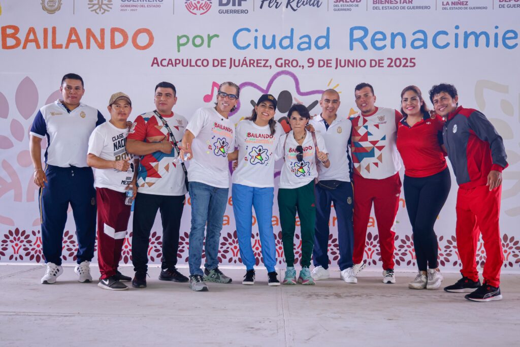 Arranca Gobierno del Estado el programa “Bailando por Ciudad Renacimiento” en Acapulco