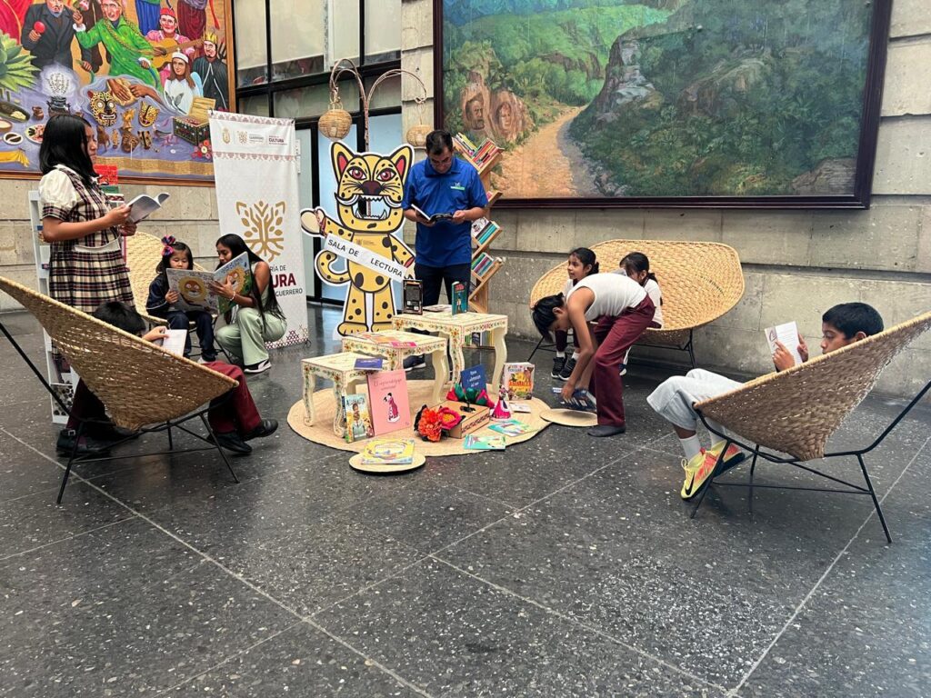 La SECULTURA ofrece sala de lectura en el Palacio de la Cultura de Chilpancingo