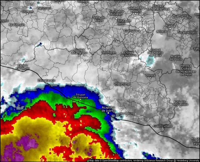 El potencial ciclón tropical Cuatro-E generará lluvias intensas en Guerrero a partir de este viernes