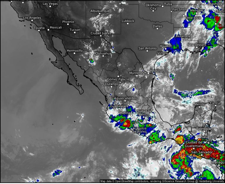 Gobierno del estado pide a ayuntamientos extremar medidas de precaución por nuevo ciclón tropical en el Océano Pacífico