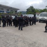 La Secretaría de Seguridad Pública de Guerrero desplegó elementos de la Policía Estatal en Acapulco y la Costa Chica