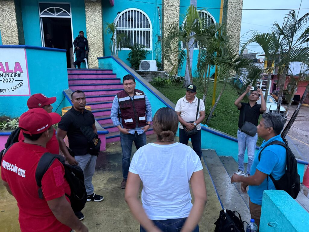 Reuniones de trabajo con la presidenta municipal de Copala, María del Rosario Zúñiga de la Rosa