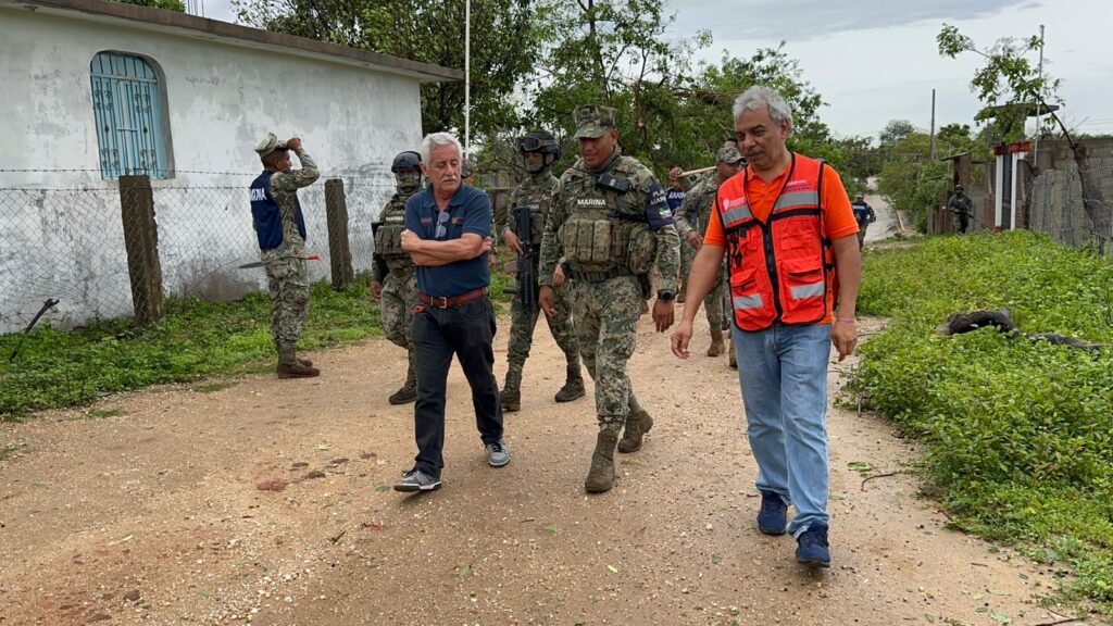 Instruye Evelyn Salgado iniciar la evaluación de daños ocasionados por el huracán Erick