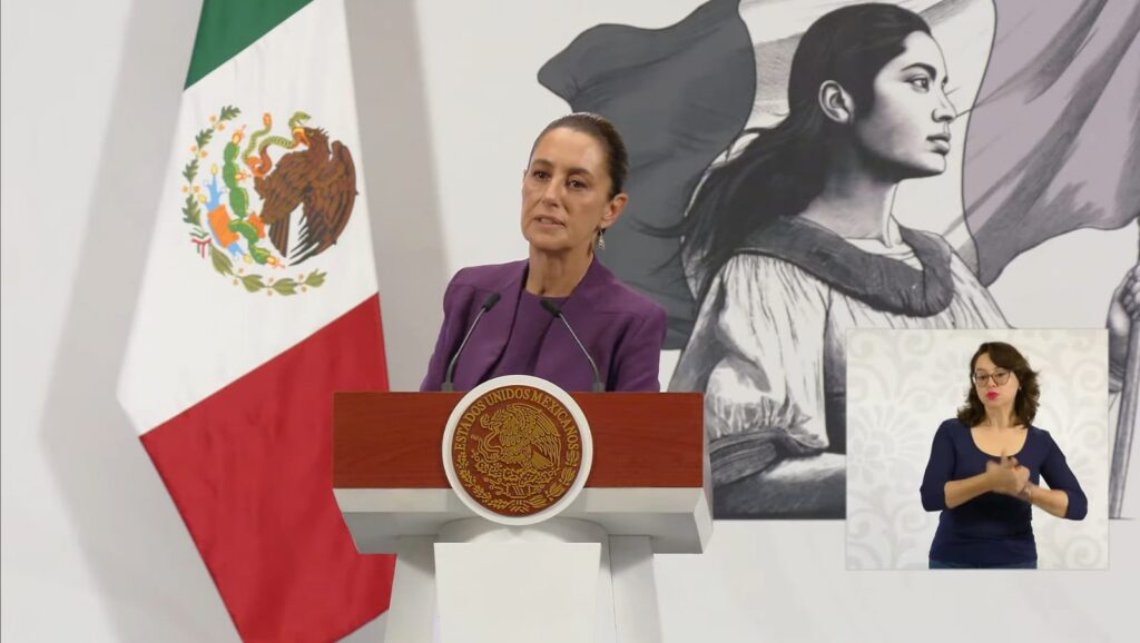 La presidenta de México reafirma el respaldo del Gobierno Federal a Guerrero tras afectaciones por el huracán Erick
