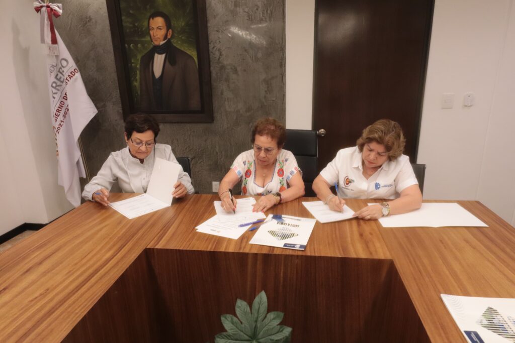 Firman convenio de colaboración SGG, SEG y Tecnológico de la Costa Chica
